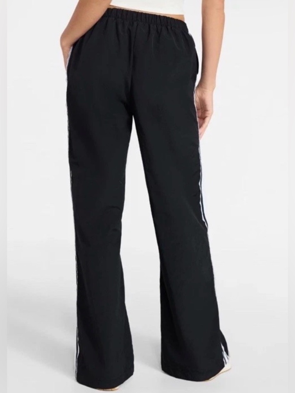 No Boundaries Lace Side Stripe Track Woman’s Pants - Picture 2 of 11